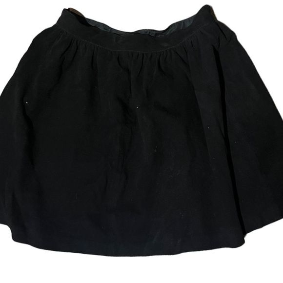 Loeffler Randall Suede and Silk Mini-Skirt - Picture 2 of 6